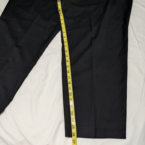 Jones New York Womens Navy Stretch Runway Slim Pants 20W Polyester Blend Career - Picture 13 of 16